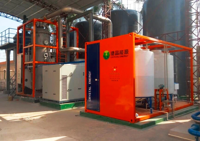 skid mobile evaporator